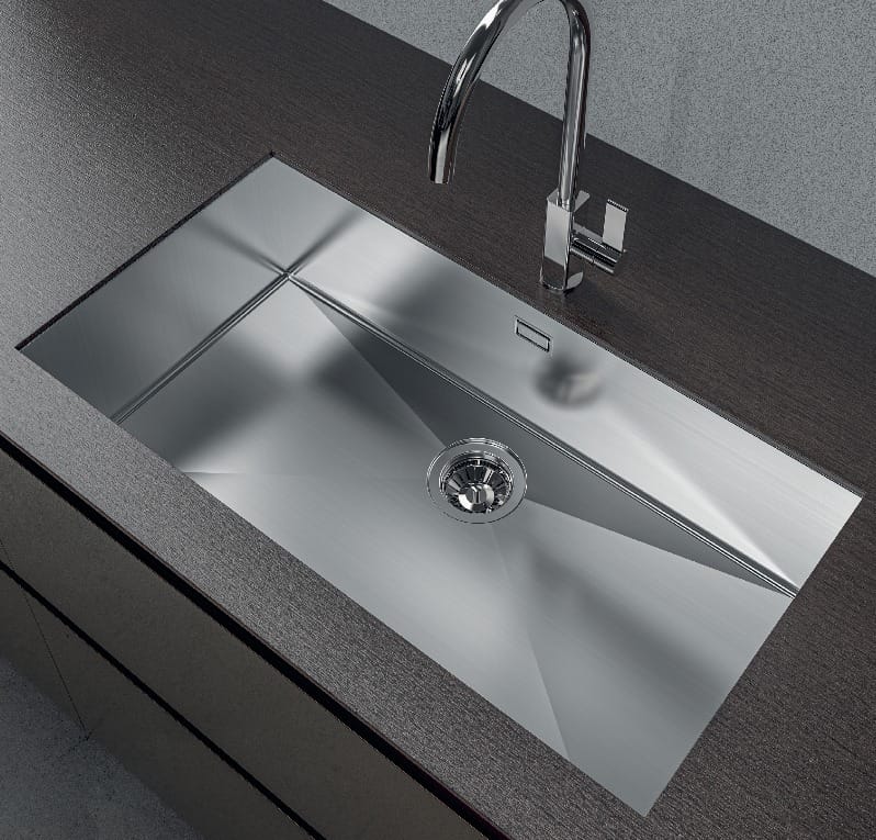 Foster stainless steel sink